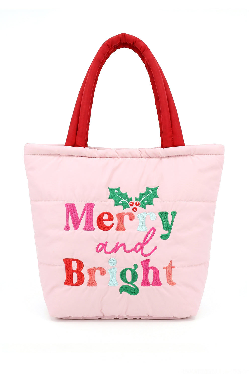 Merry & Bright Christmas Tote Bag | P0038