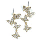 E1914 ME10359 Butterfly Earrings