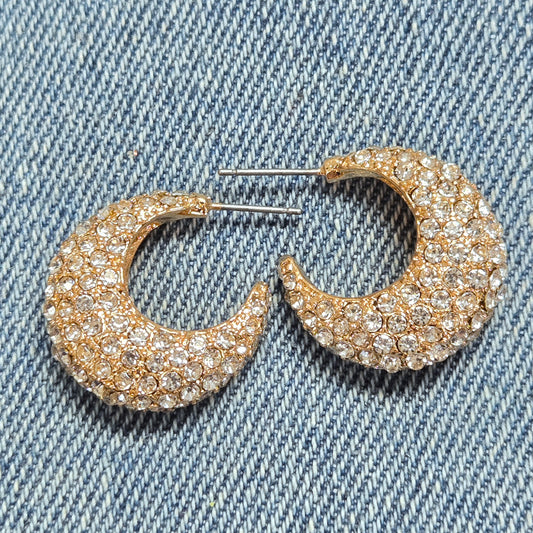 E1307 ME11041 Mini Hoop Style Earrings