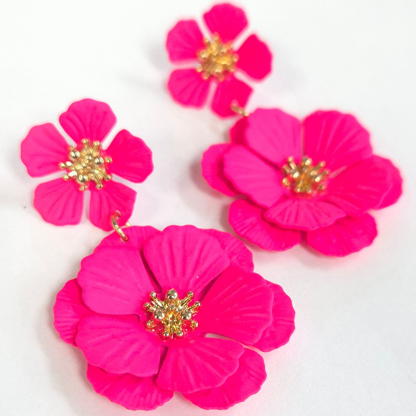 E1460 ME2120 Flower Earrings
