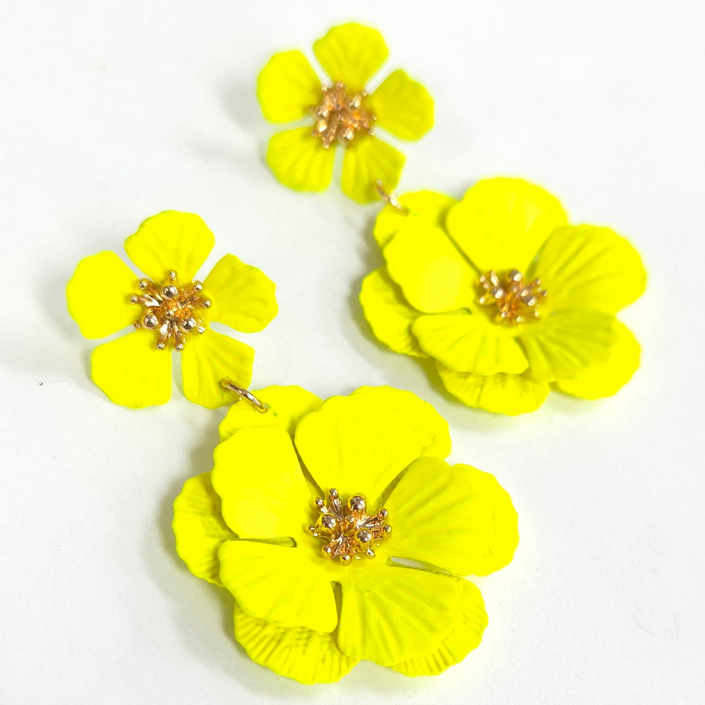 E1460 ME2120 Flower Earrings