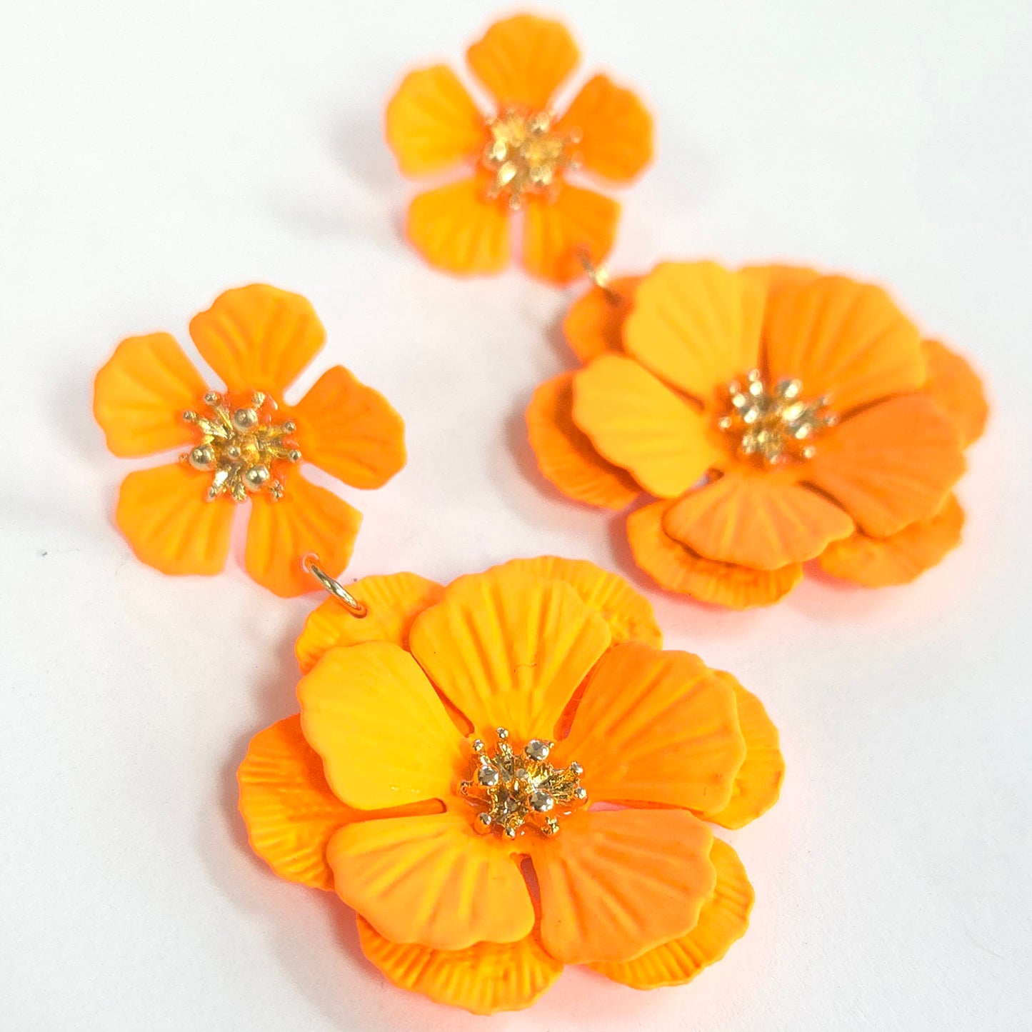 E1460 ME2120 Flower Earrings