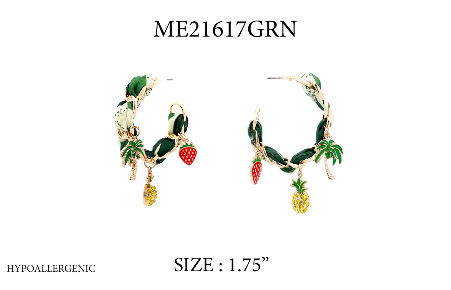 E0269 | Coastal-Inspired Charm Earrings | ME21617