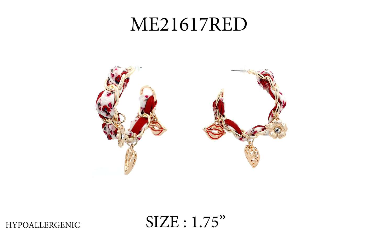 E0269 | Coastal-Inspired Charm Earrings | ME21617