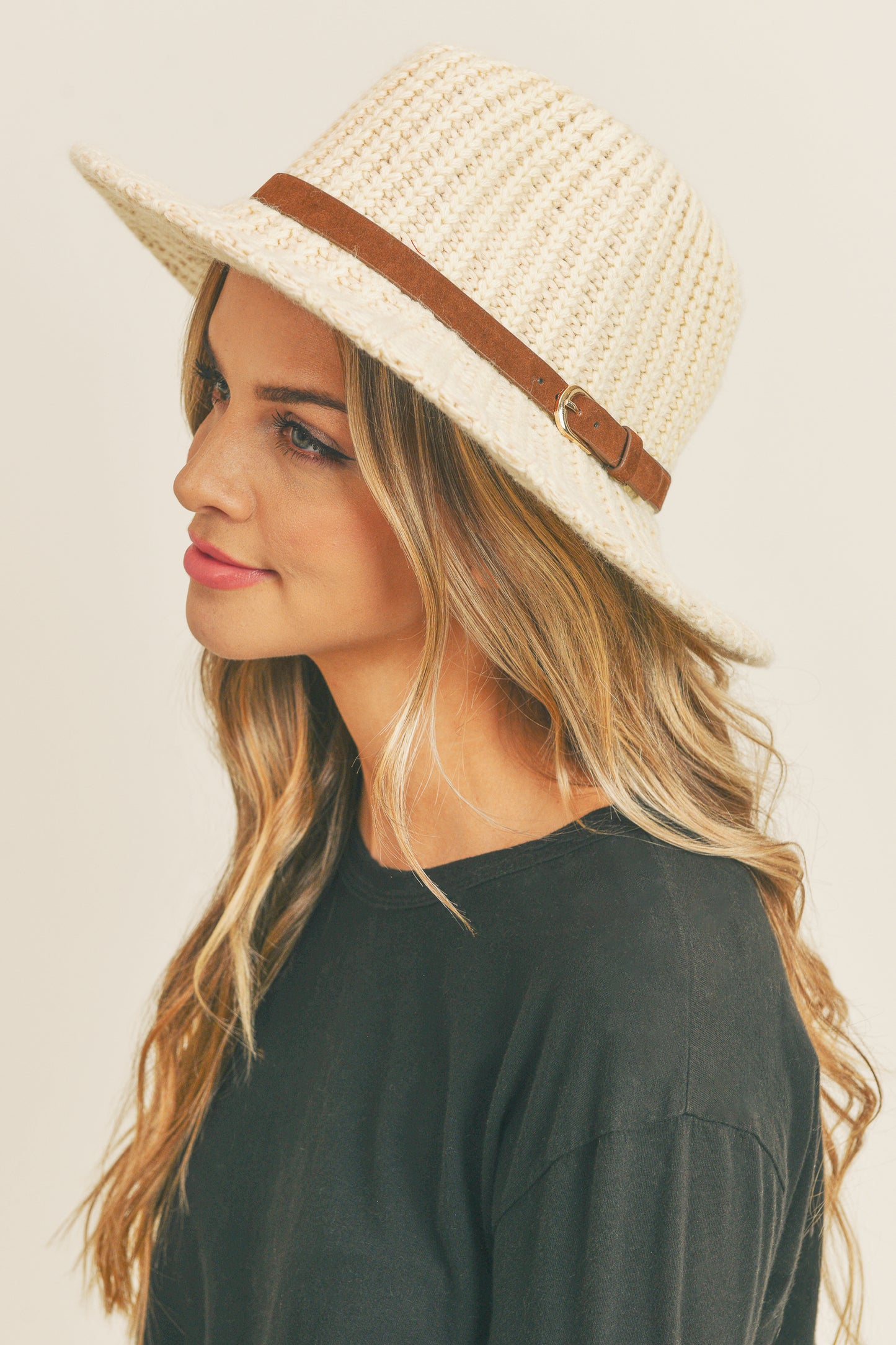 HT0009 MH0085 Knit Panama Hat
