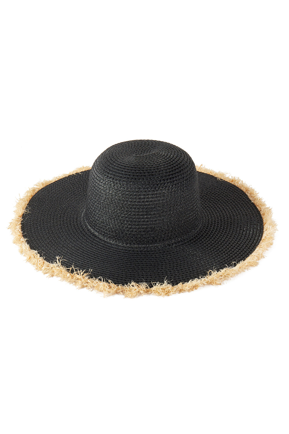 HT0144| Frayed Edge Straw Hat | MH0221