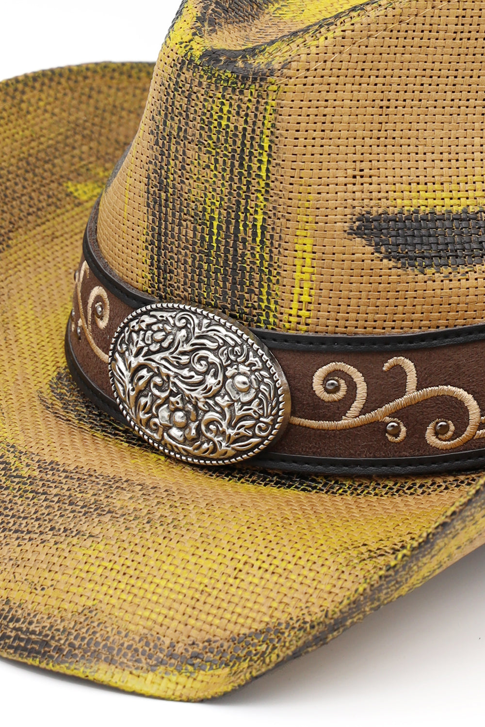 HT0148 | Distressed Western Cowboy Hat | MH0334