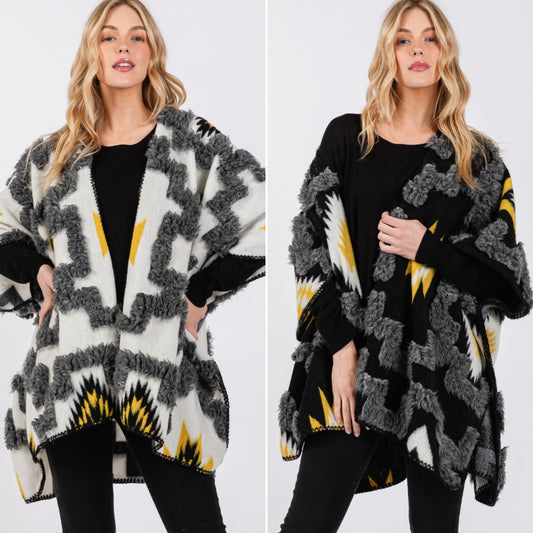 PC62 MS0400 FUZZY KIMONO