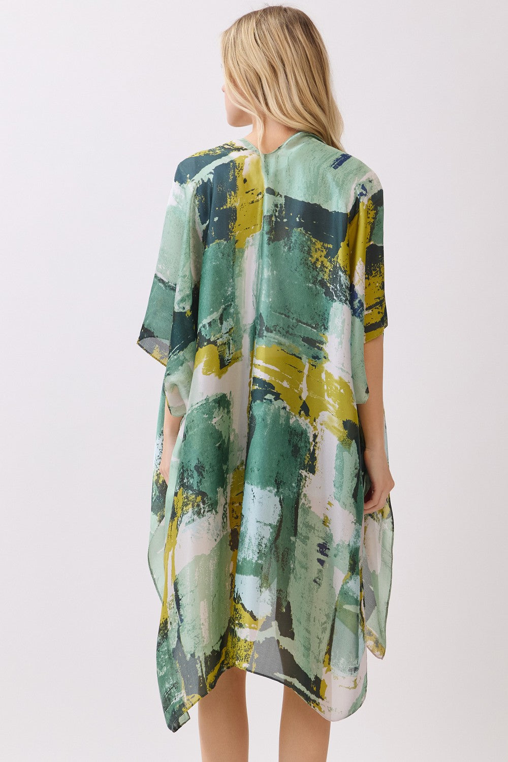 PC79 | Modern Brushstroke Kimono | MS0471