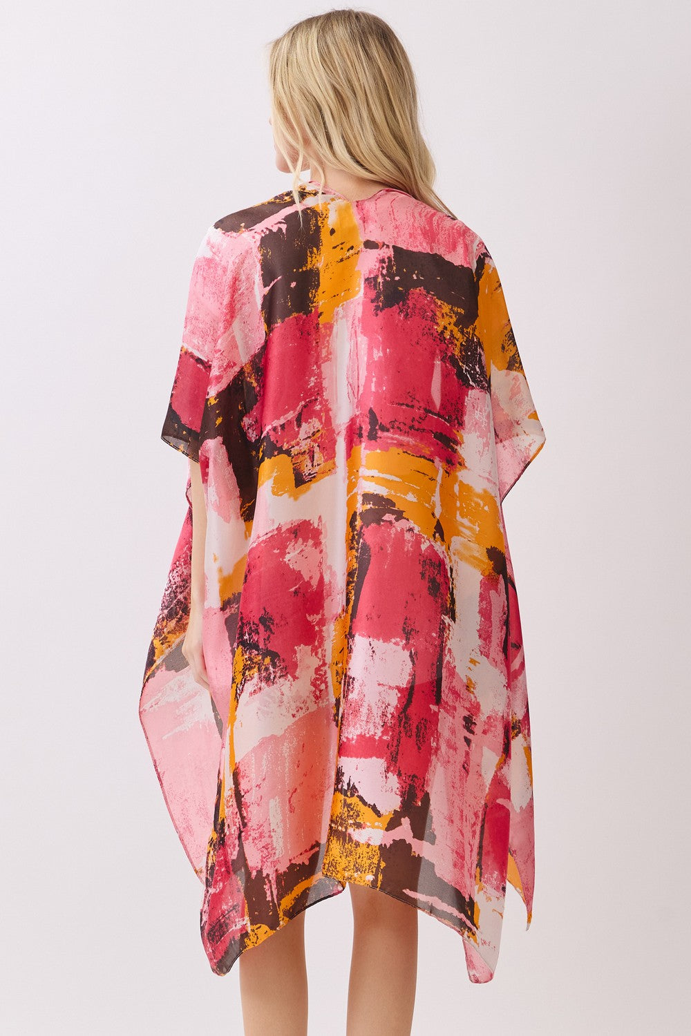 PC79 | Modern Brushstroke Kimono | MS0471