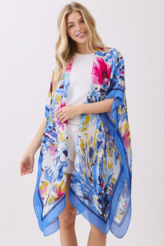 PC81 | Airy Floral Fashion Kimono | MS0473
