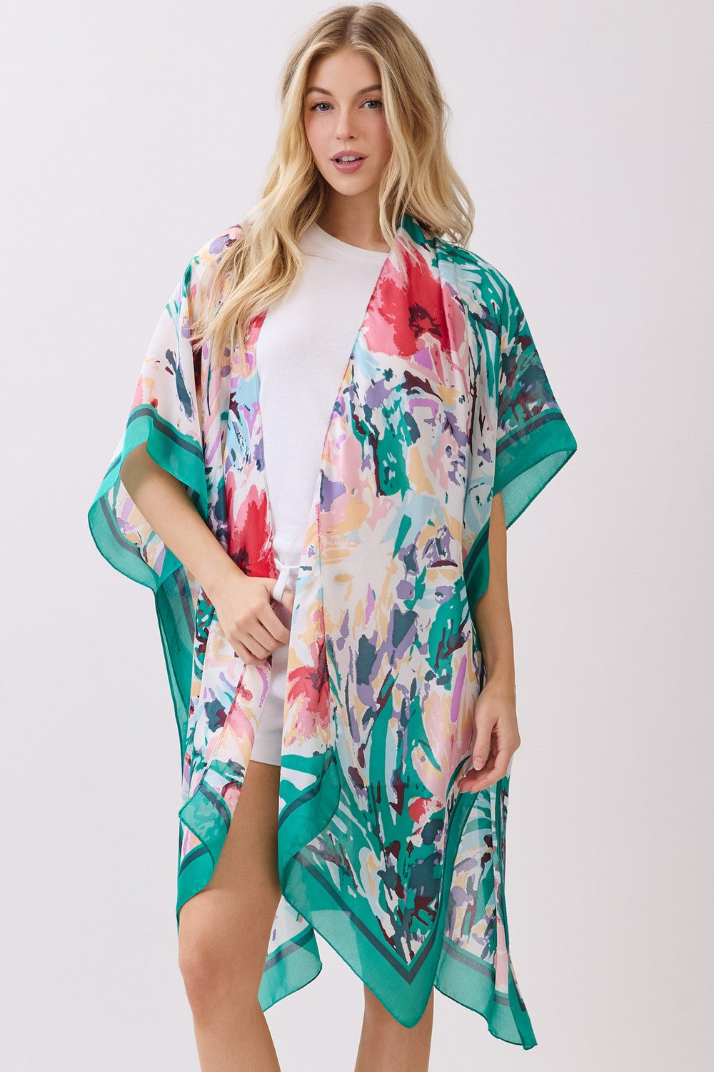 PC81 | Airy Floral Fashion Kimono | MS0473