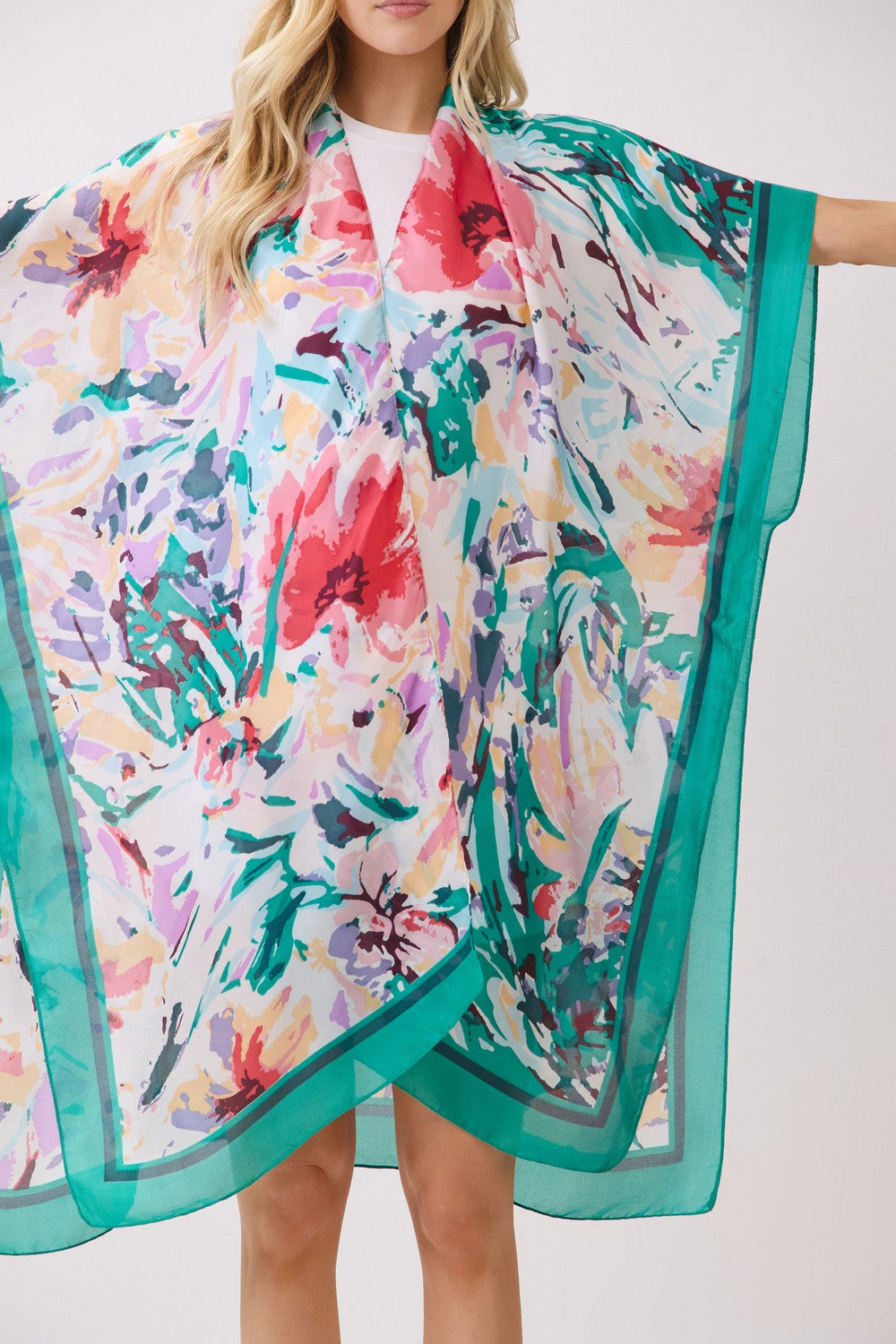 PC81 | Airy Floral Fashion Kimono | MS0473