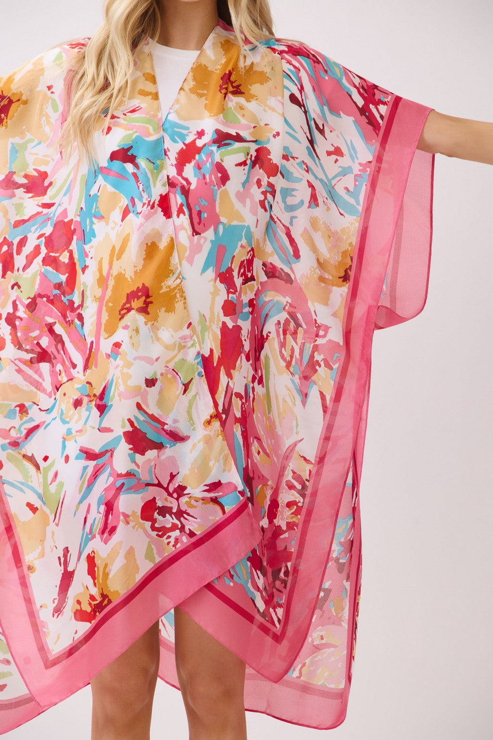 PC81 | Airy Floral Fashion Kimono | MS0473