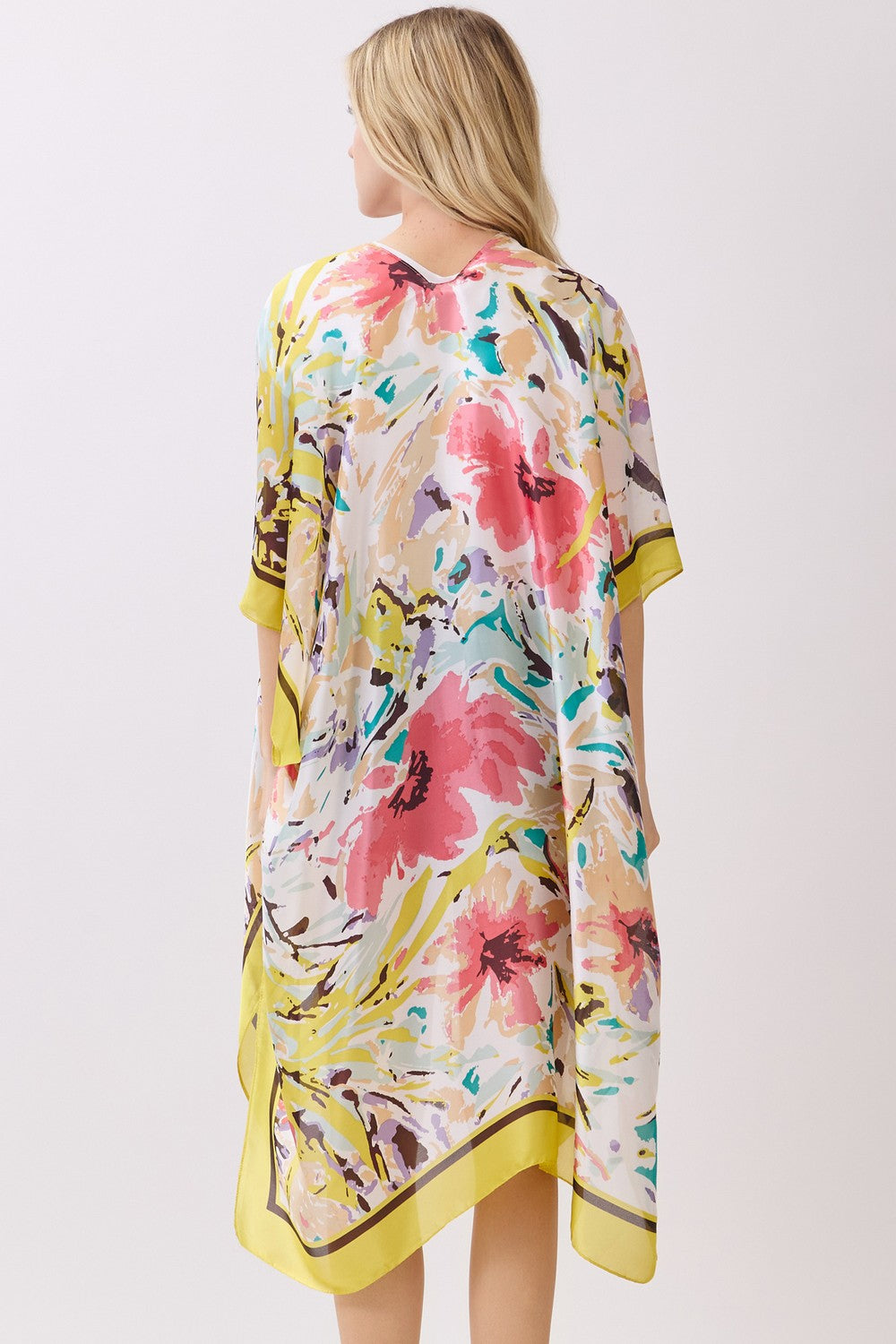 PC81 | Airy Floral Fashion Kimono | MS0473