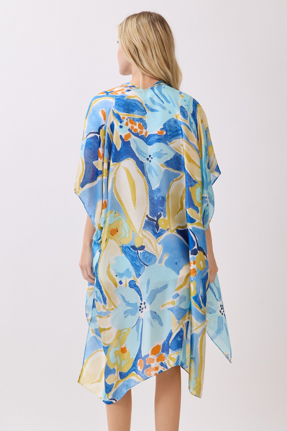 PC84 | Tropical Floral Kimono | MS0474
