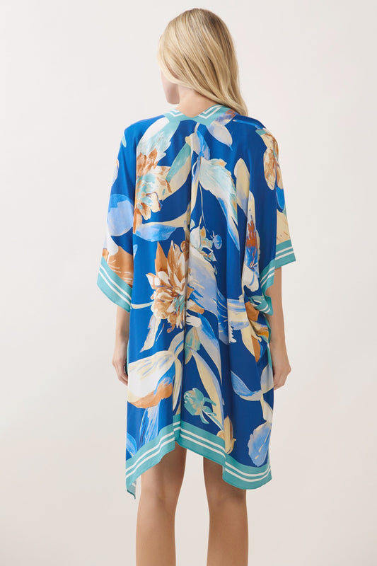 PC83 | Floral Print Kimono Wrap | MS0479