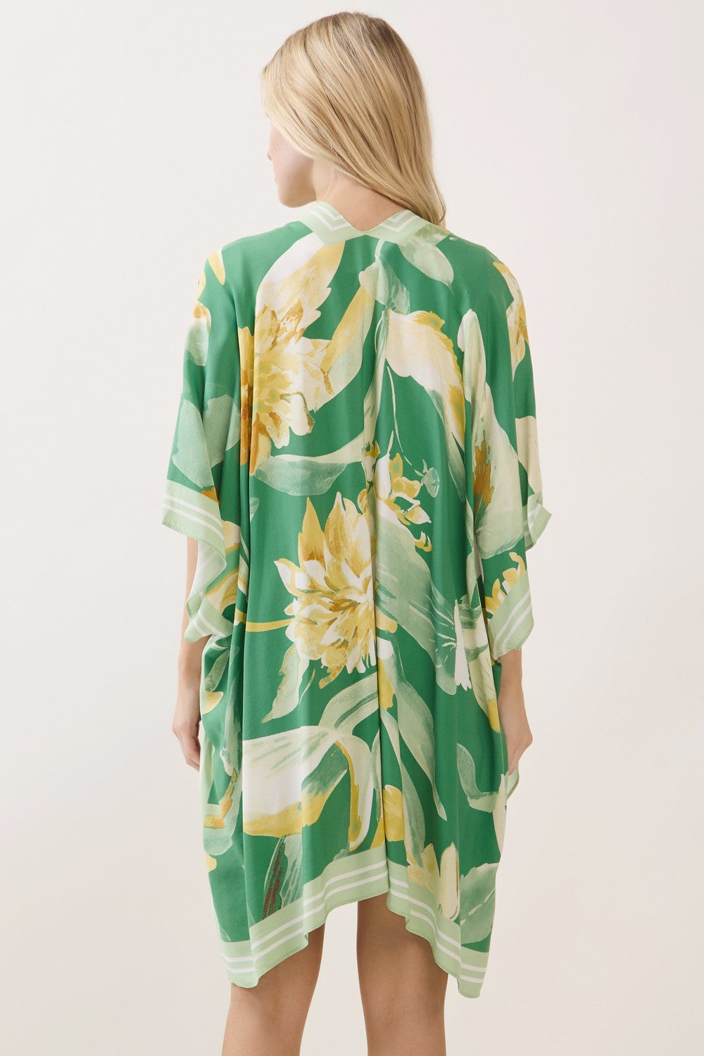 PC83 | Floral Print Kimono Wrap | MS0479