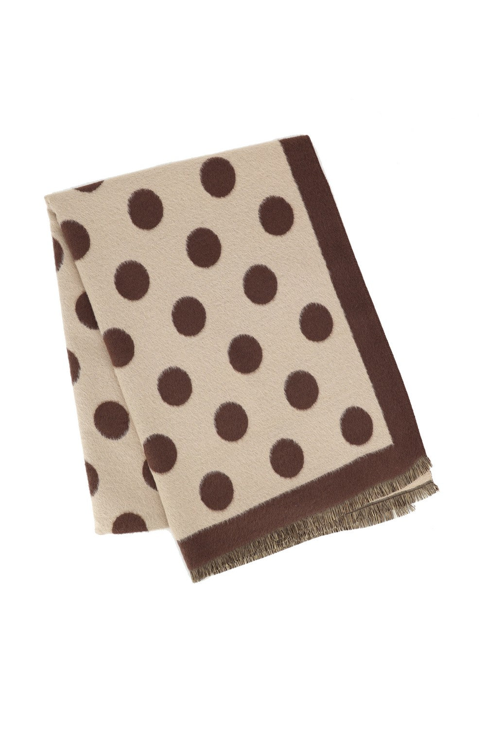 Two Tone Polka Dots Scarf Wrap | SS0025