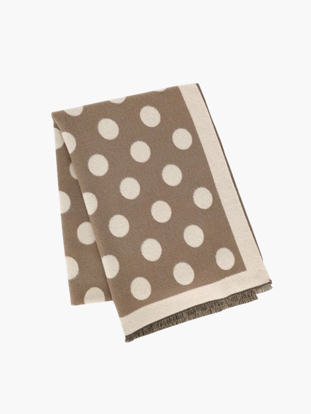 Two Tone Polka Dots Scarf Wrap | SS0025