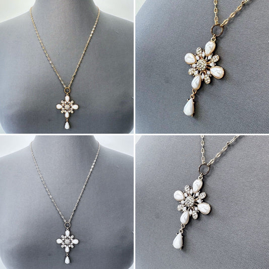 N0730 16687 Cross Necklace
