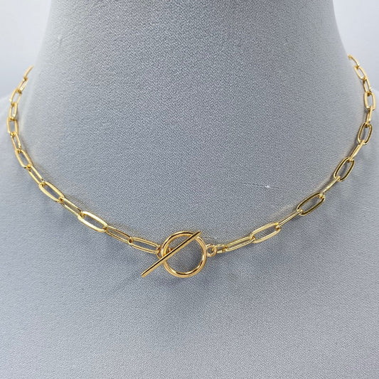 N0611 17695 Chain Collar Necklace