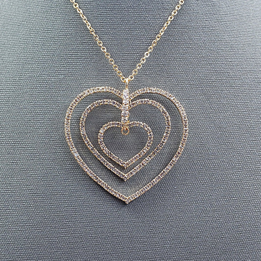 N0588 16988 Love Pendant Necklace
