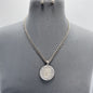 N0645 KS3112 Circle Pendant Necklace