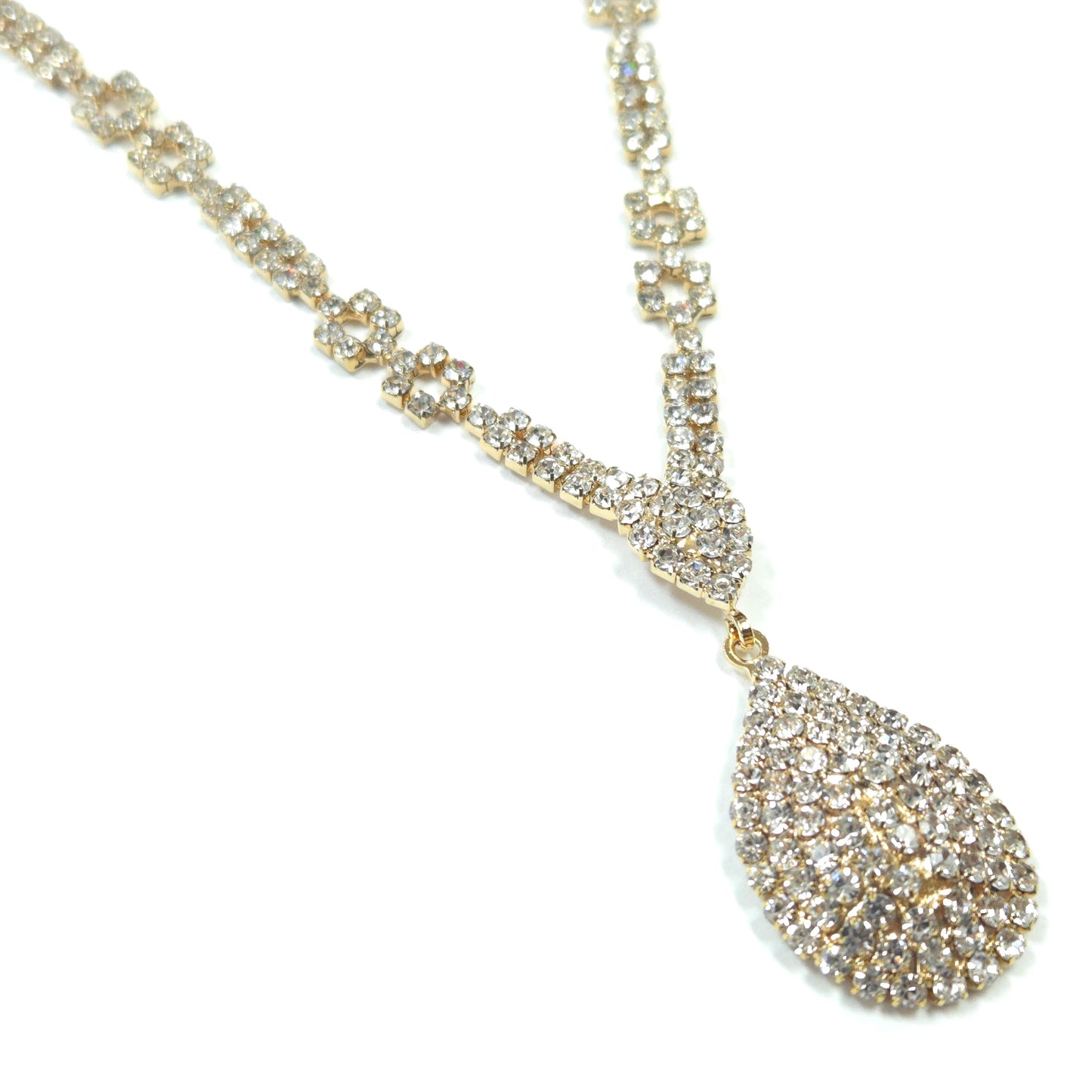 N5019 | Glamour Rhinestone Necklace | NR72-20638
