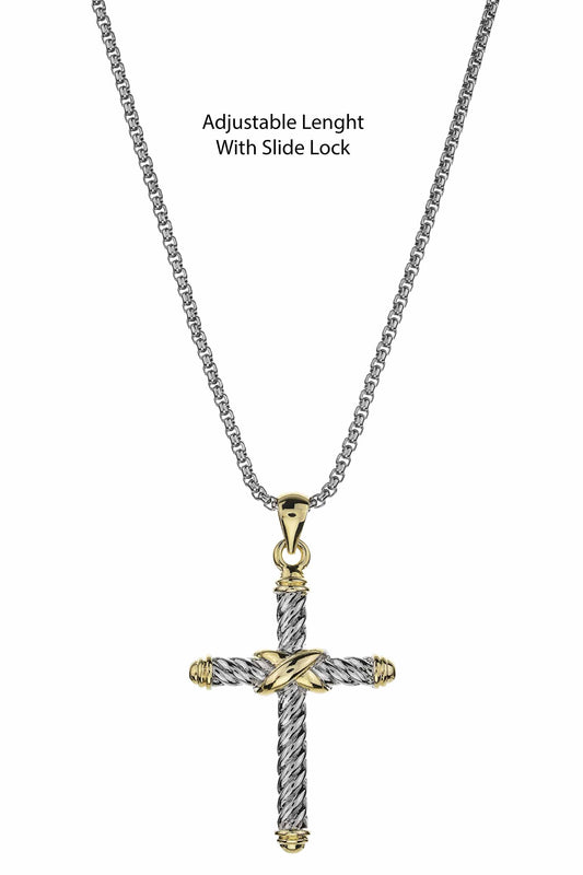 N0744 PE8346 Cross Necklace