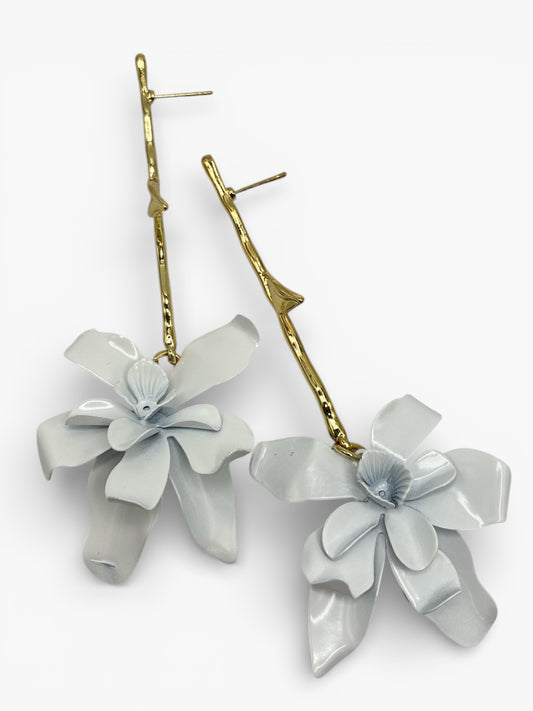 E2233 | Boutique Flower Dangle Earrings |ER2614