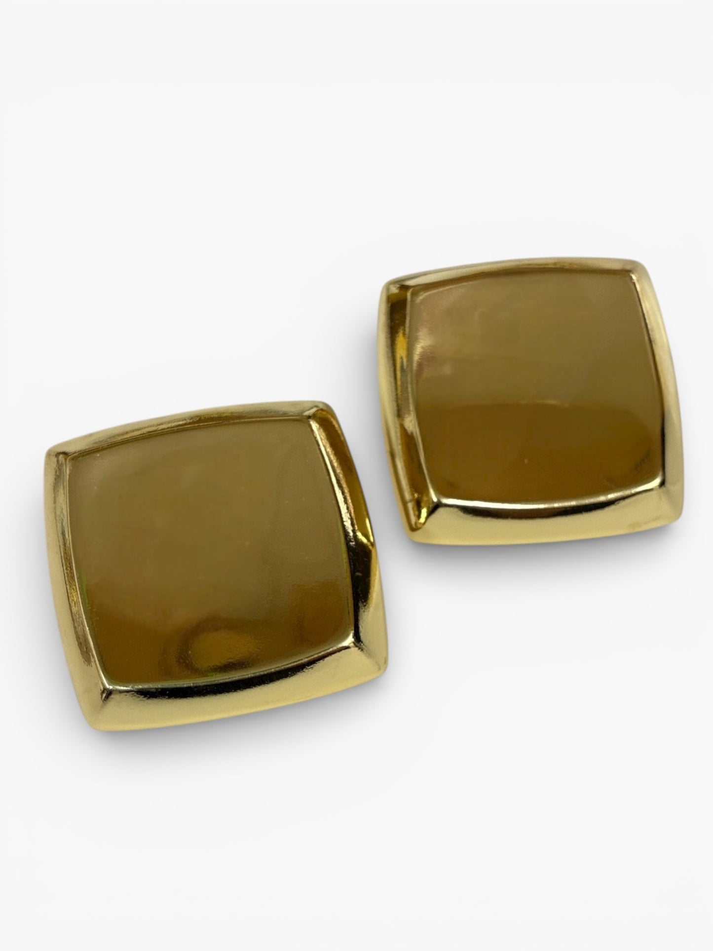E2212| Modern Square Accent Earrings |SG550