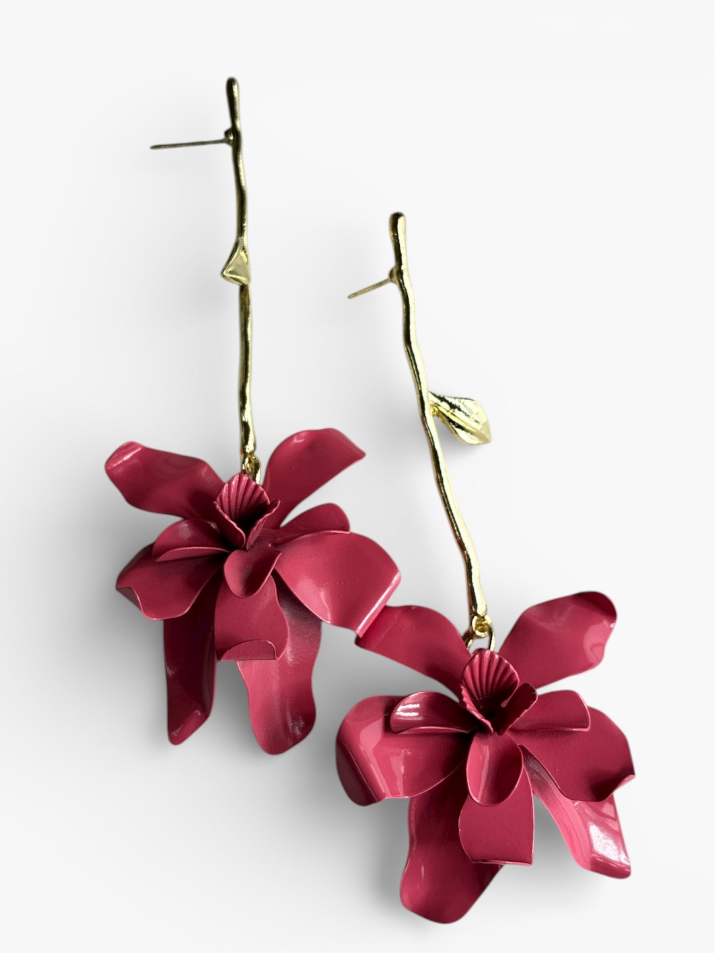 E2233 | Boutique Flower Dangle Earrings |ER2614