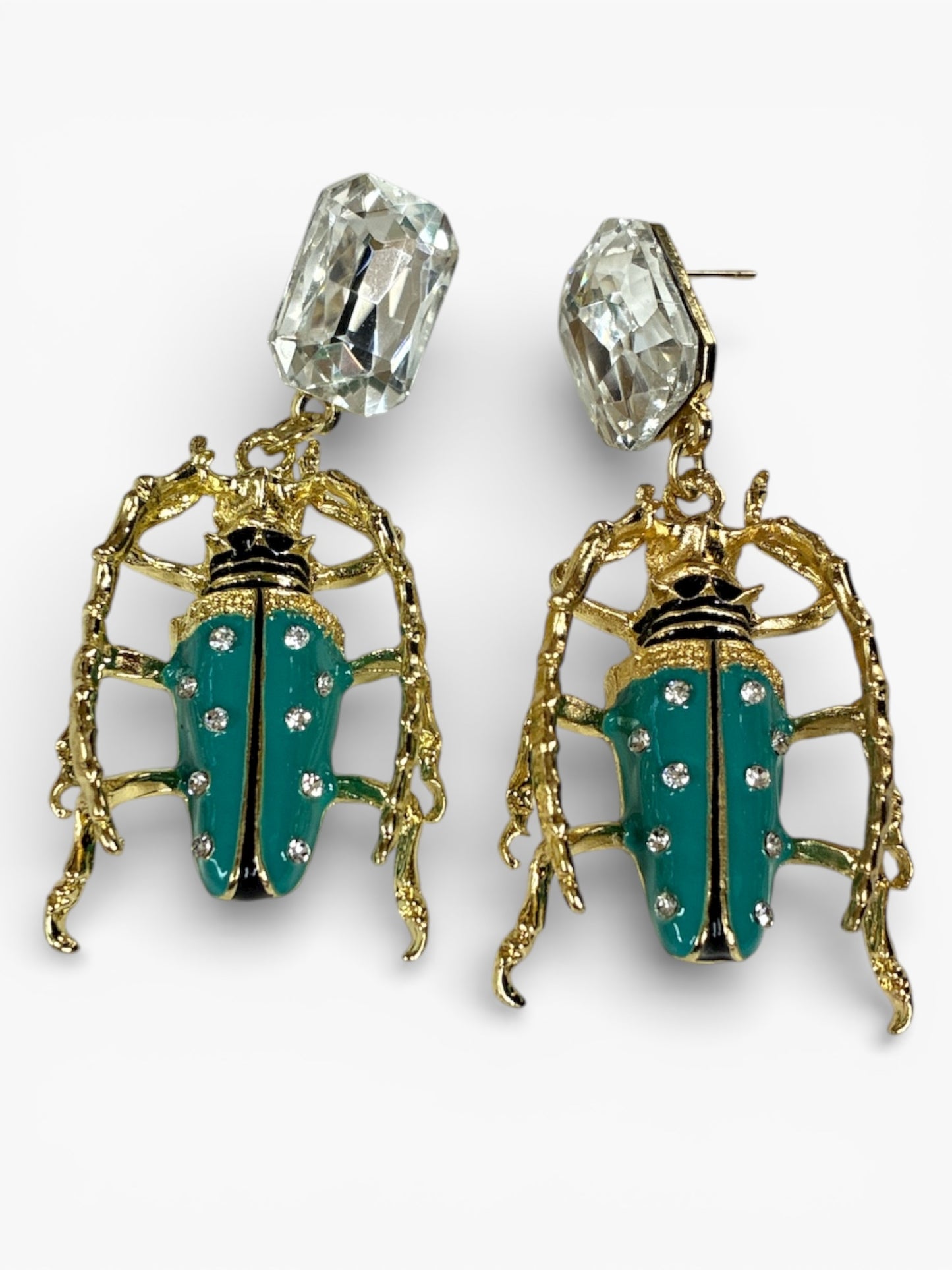 E2250| Rhino Beetle Earrings | ER2631