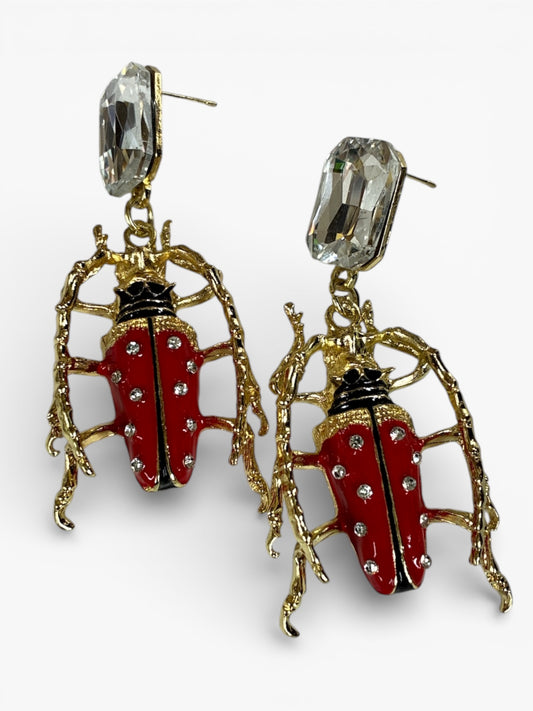 E2250| Rhino Beetle Earrings | ER2631