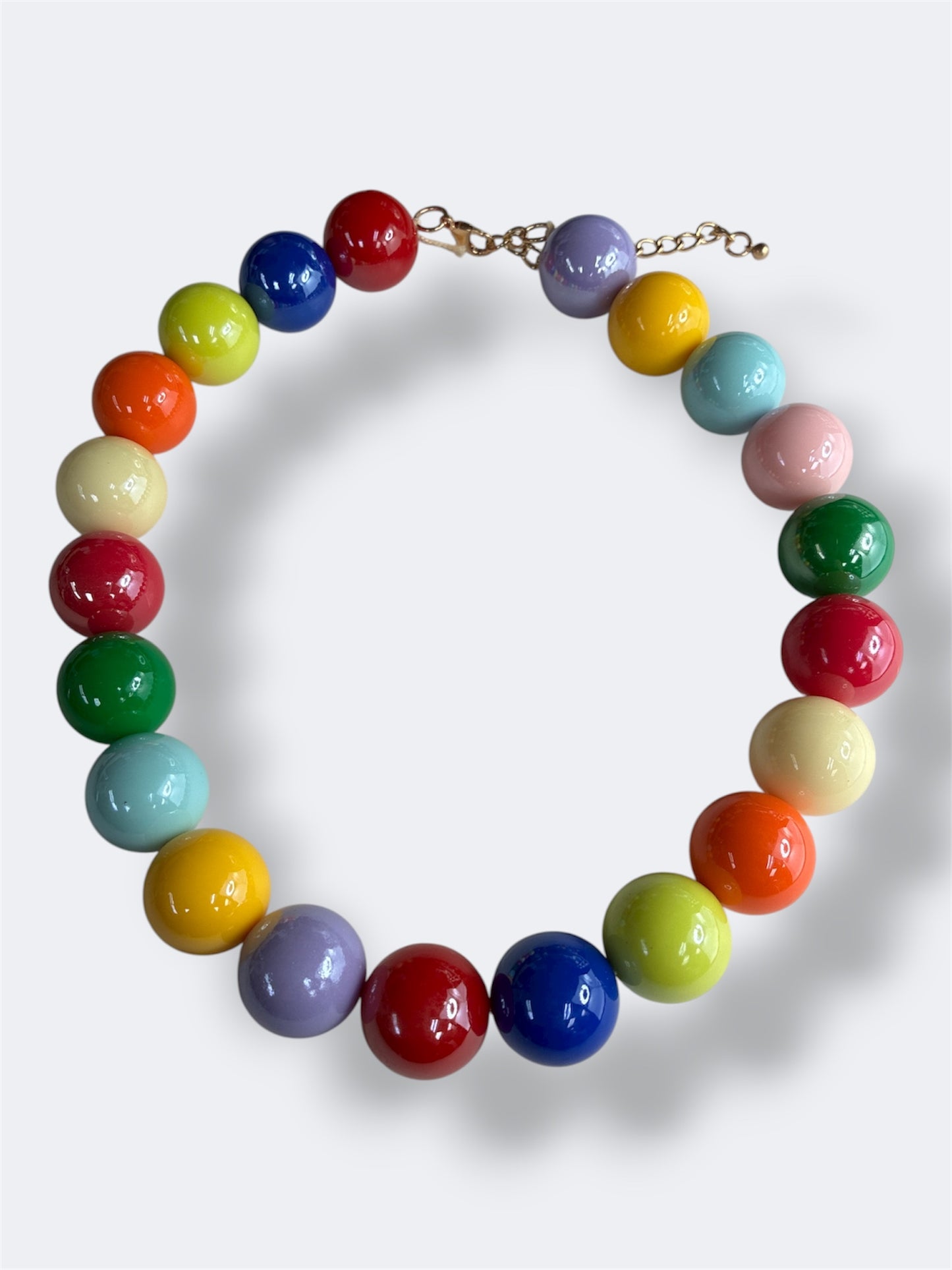 N5106 | Acrylic Beaded Short Necklace |APD9992