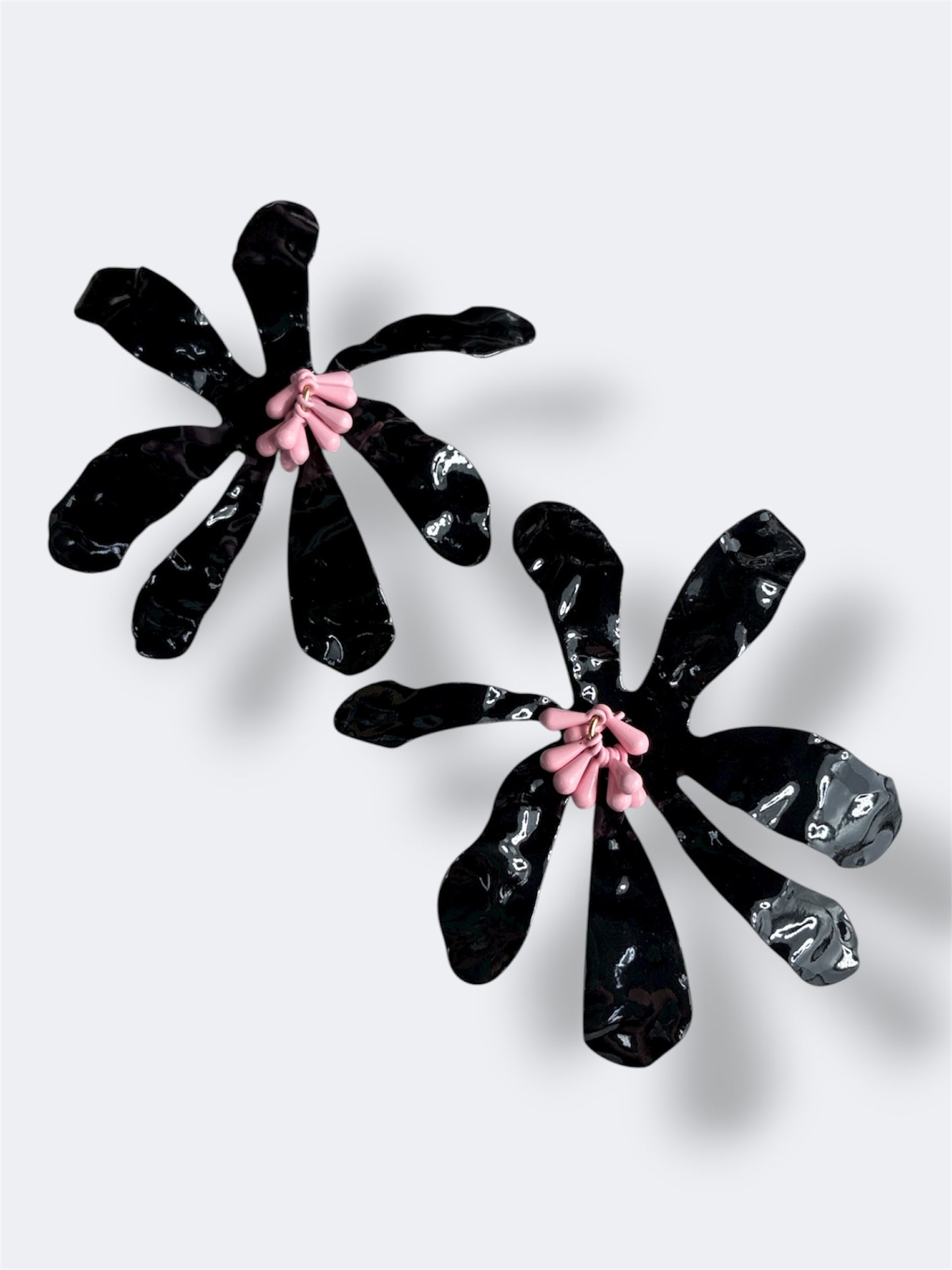 E2224 | Acrylic Petal Earrings |ER2605