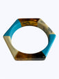 B0407 | Hexagon Colorblock Bracelet | BR22566