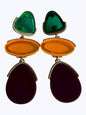 E2254| Crystal Shape Earrings| ER2635