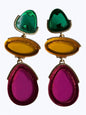 E2254| Crystal Shape Earrings| ER2635