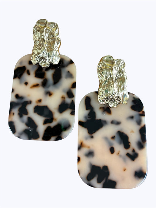 E2216 | Textured Drop Earrings |KE2933