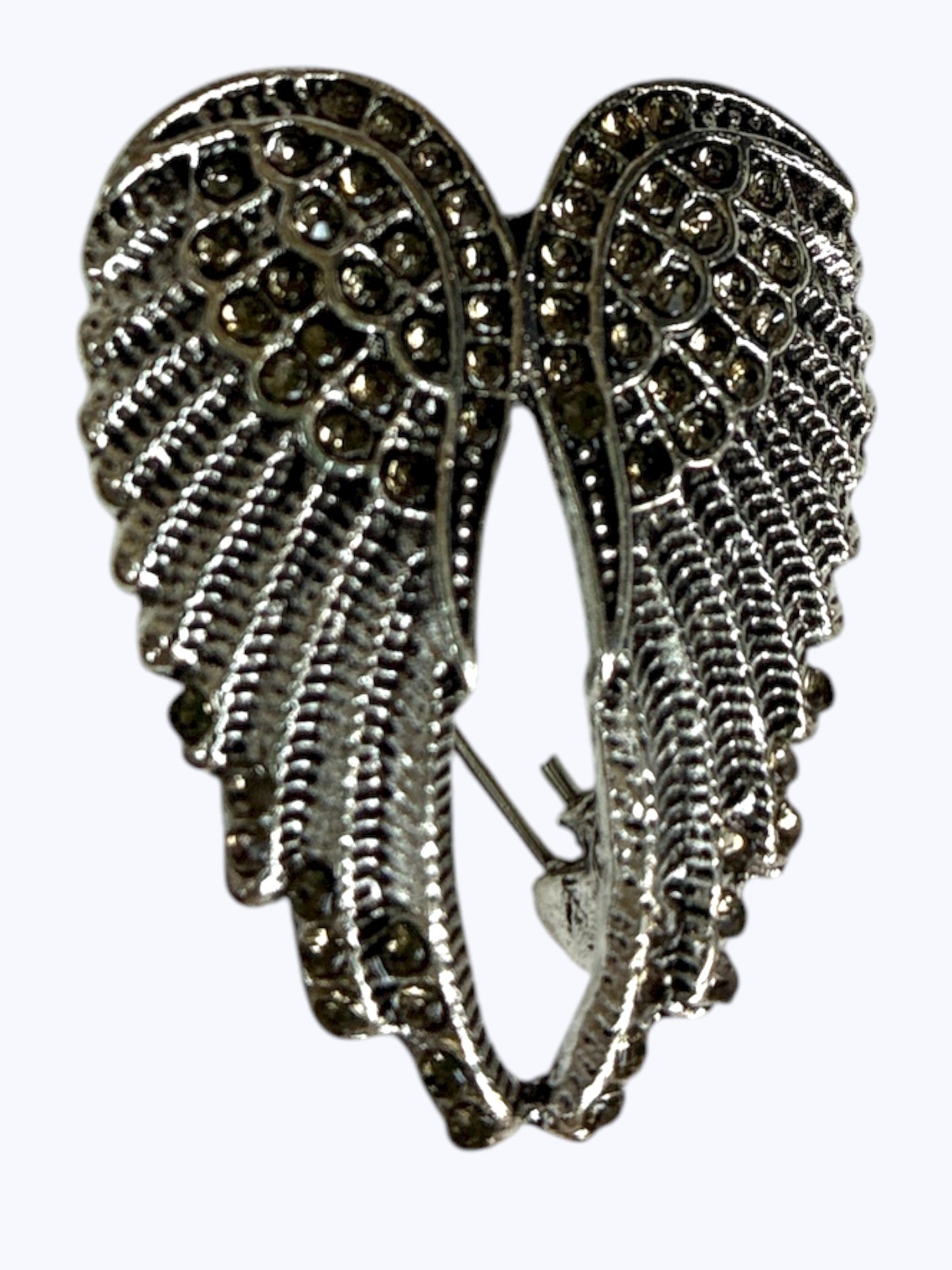 BR0333 |Antique Vintage Angel Wing Brooch | D0-5-470