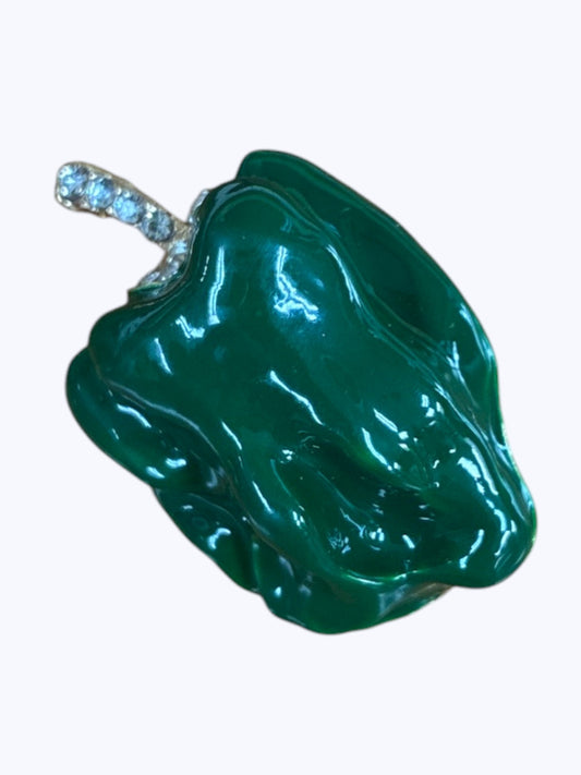 BR0384 | Bell Pepper Charm Brooch | Q0-2-6744