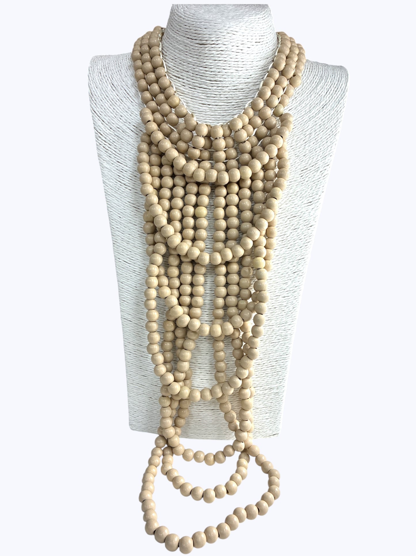 N5100 |Wooden Statement Necklace |WZD2460