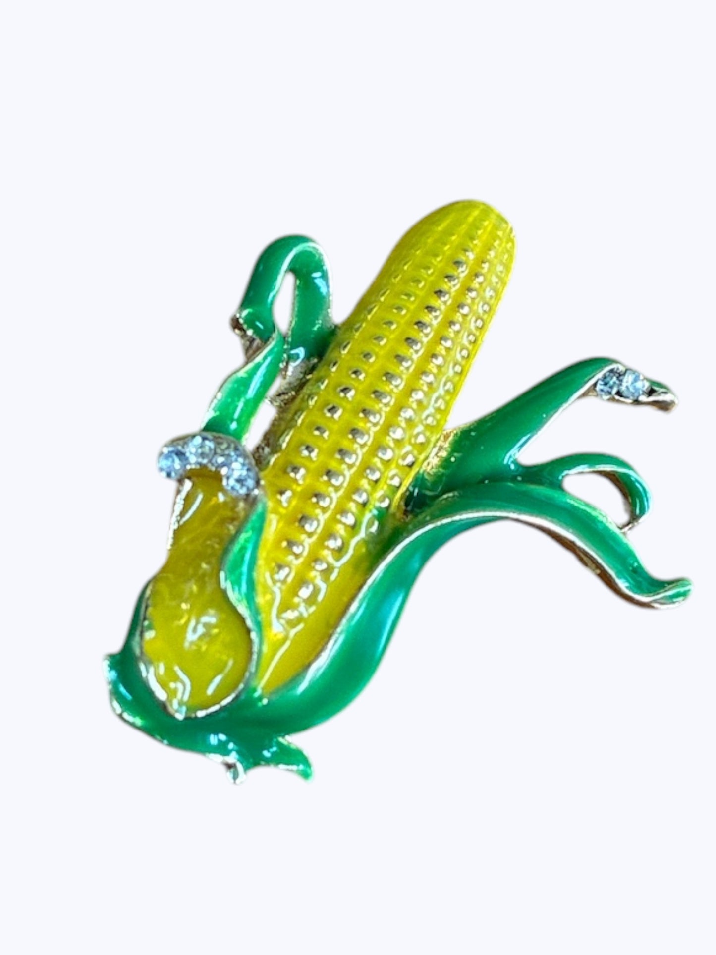 BR0367 | Corn Cob Statement Brooch | K5-3-2532