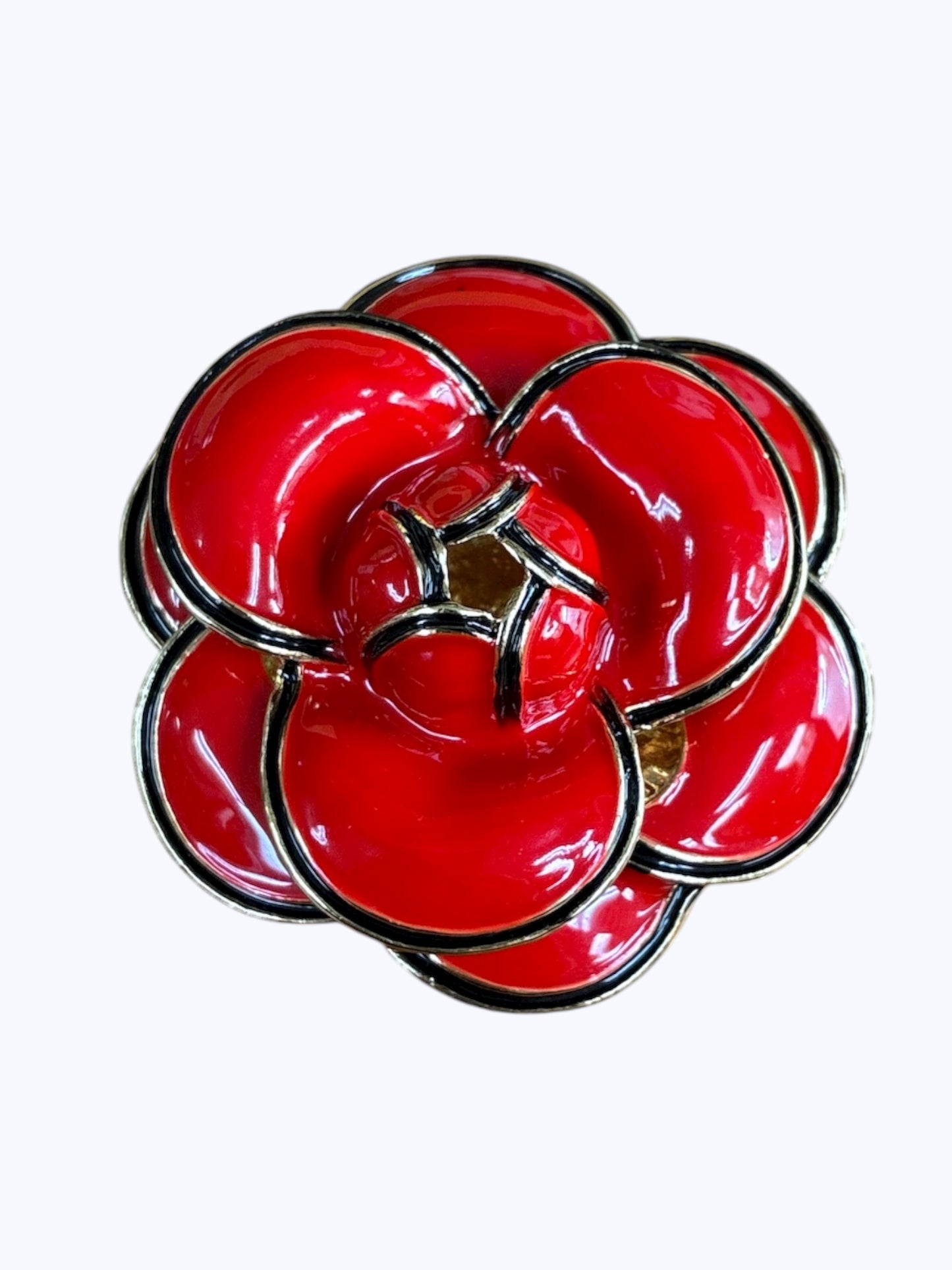 BR0353 | Sculpted Floral Couture Brooch | J7-1-1198