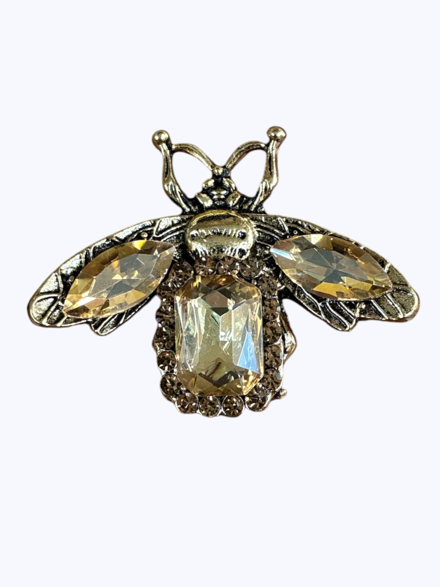 BR0399 | Regal Bee Statement Brooch | M0-1-3302