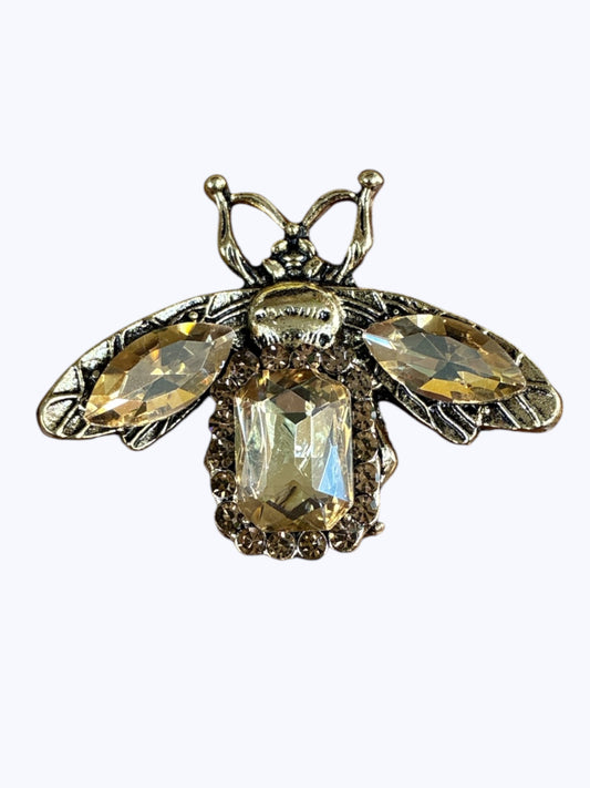 BR0399 | Regal Bee Statement Brooch | M0-1-3302