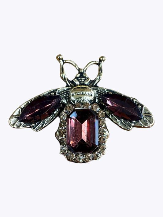 BR0400 | Crystal Bee Statement Brooch | M0-1-3303