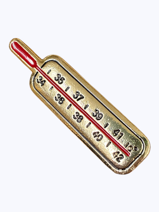 BR0412 | Retro Temperature Gauge Brooch | J0-5-770